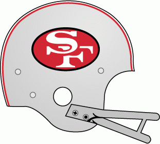 San Francisco 49ers 1962-1963 Helmet Logo DIY iron on transfer (heat transfer)